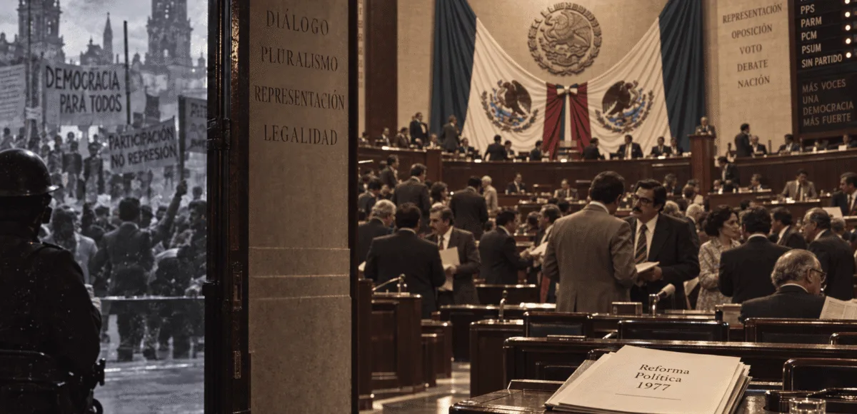 La Reforma Política de 1977: Jesús Reyes Heroles y la apertura que cambió la política mexicana